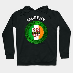 Irish Flag Shamrock Celtic Knot - Murphy Hoodie